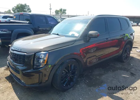 2022 Kia Telluride Sx z USA, uszkodzony, nr VIN 5XYP54HC3NG275210